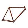 Corsa Pista Brown - Custom steel bicycle frames for road, adventure, gravel, track/pista, and more.