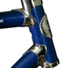Spettro Blue Headtube - Custom steel bicycle frames for road, adventure, gravel, track/pista, and more.