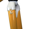 Spettro Yellow Fork - Custom steel bicycle frames for road, adventure, gravel, track/pista, and more.