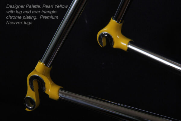 custom steel bicycle frame